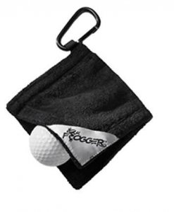 Frogger Golf Amphibian Ball Towel Golf Ball Cleaner