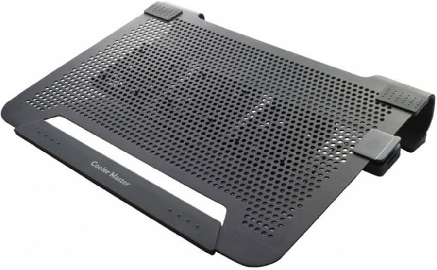 The Cooler Master NotePal U3 Plus (black) - this was my actual first laptop stand.