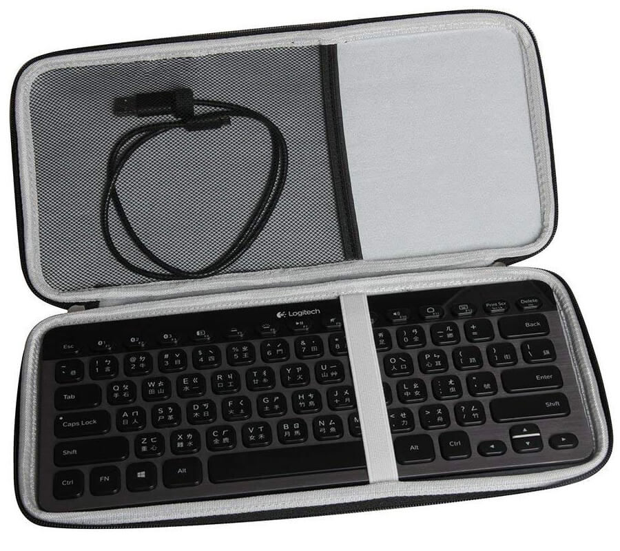 The Logitech K810 Keyboard Case