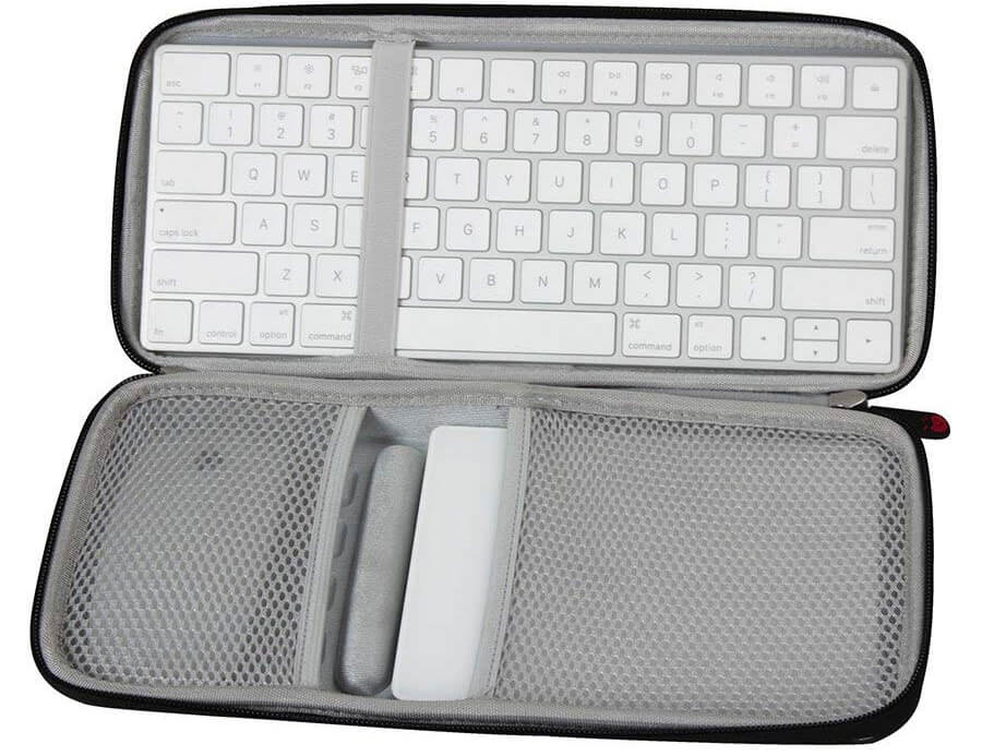 Travel Case for Apple Magic Trackpad, Magic Keyboard, and Magic Mouse