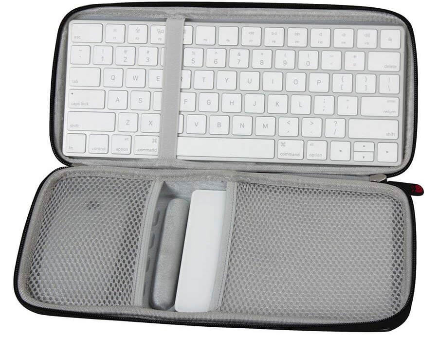 Travel Case for Apple Magic Trackpad, Magic Keyboard, and Magic Mouse
